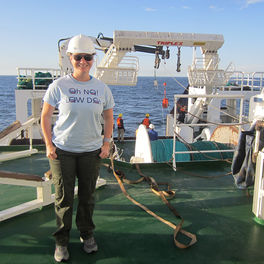 Lauren Gillies, Research Cruise Namibia